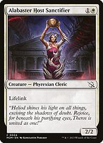 Magic the Gathering Card - Alabaster Host Sanctifier - MTG Circle