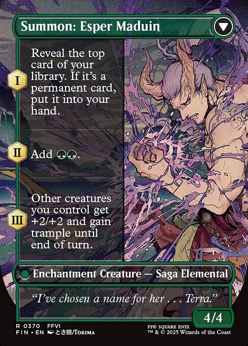 Magic the Gathering Card - Summon: Esper Maduin - MTG Circle