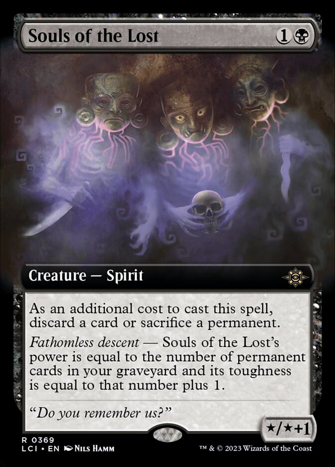 Magic the Gathering Card - Souls of the Lost - MTG Circle