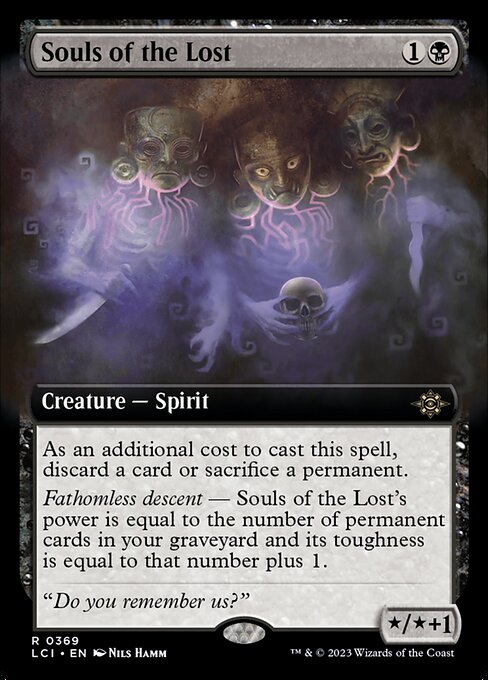 Magic the Gathering Card - Souls of the Lost - MTG Circle