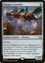 Magic the Gathering Card - Thopter Assembly - MTG Circle