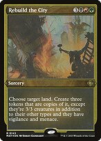 Magic the Gathering Card - Rebuild the City - MTG Circle