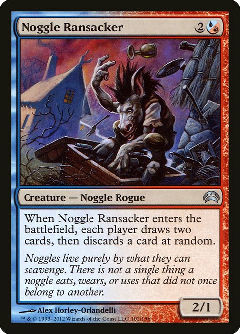 Magic the Gathering Card - Noggle Ransacker - MTG Circle