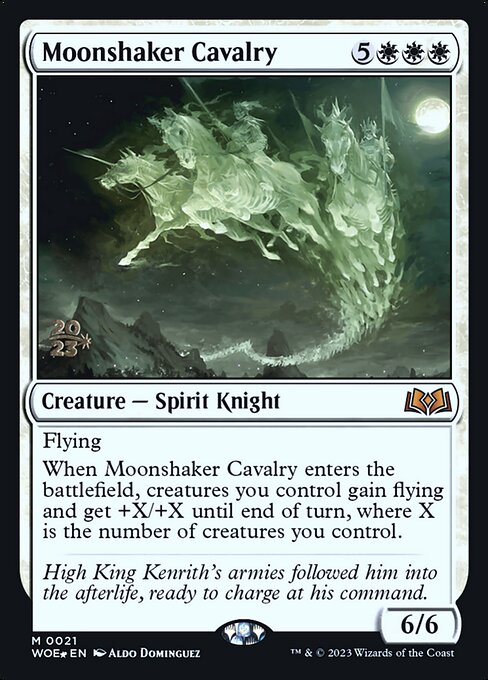 Magic the Gathering Card - Moonshaker Cavalry - MTG Circle