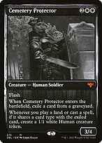 Magic the Gathering Card - Cemetery Protector - MTG Circle