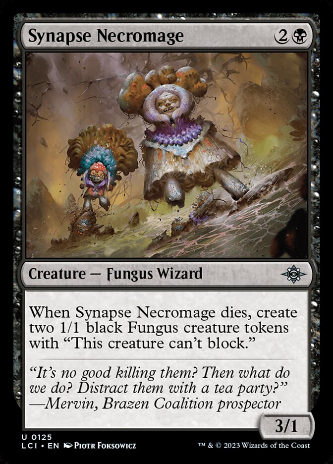 Magic the Gathering Card - Synapse Necromage - MTG Circle