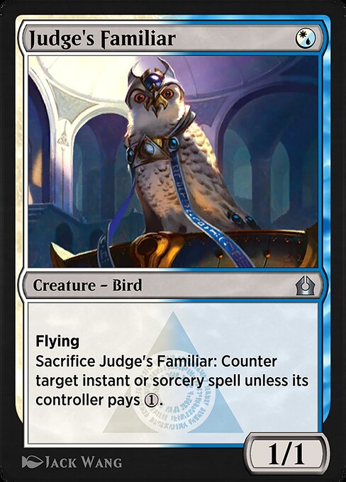 Magic the Gathering Card - Judge's Familiar - MTG Circle