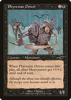 Magic the Gathering Card - Phyrexian Driver - MTG Circle