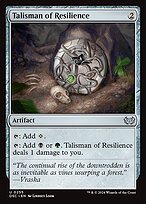 Magic the Gathering Card - Talisman of Resilience - MTG Circle