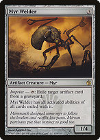 Magic the Gathering Card - Myr Welder - MTG Circle