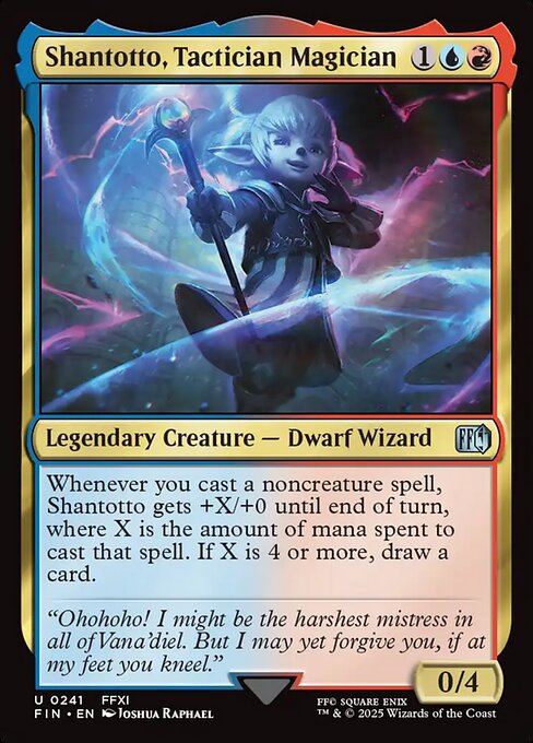 Magic the Gathering Card - Shantotto, Tactician Magician - MTG Circle