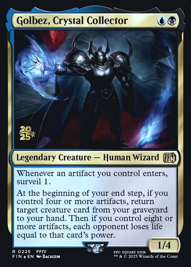 Magic the Gathering Card - Golbez, Crystal Collector - MTG Circle