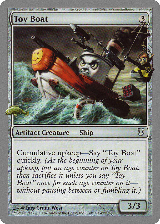 Magic the Gathering Card - Toy Boat - MTG Circle