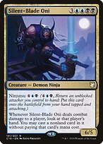 Magic the Gathering Card - Silent-Blade Oni - MTG Circle