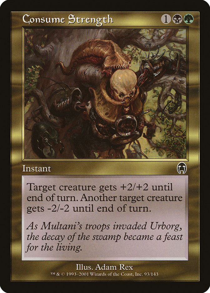 Magic the Gathering Card - Consume Strength - MTG Circle