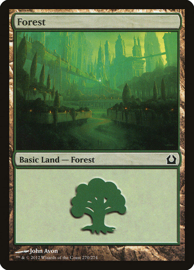 Magic the Gathering Card - Forest - MTG Circle