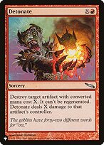 Magic the Gathering Card - Detonate - MTG Circle