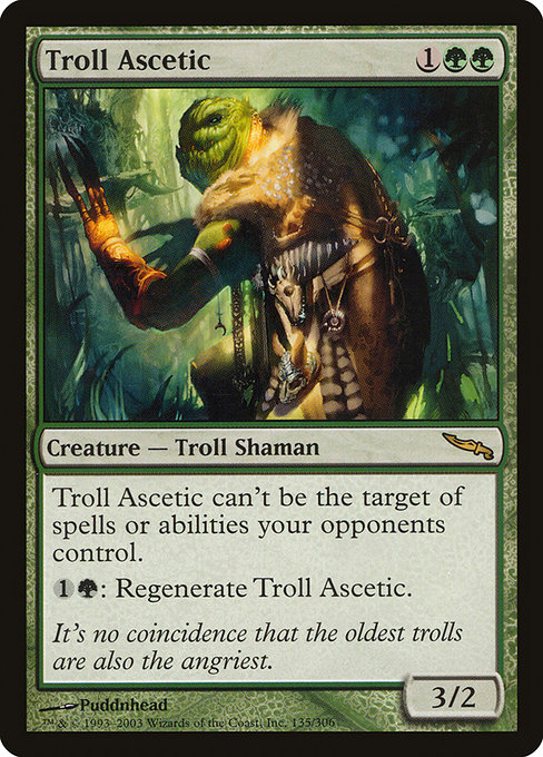 Magic the Gathering Card - Troll Ascetic - MTG Circle