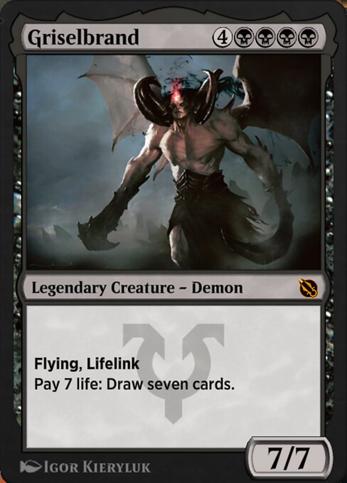 Magic the Gathering Card - Griselbrand - MTG Circle