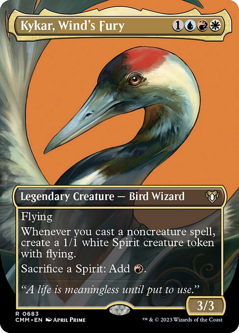 Magic the Gathering Card - Kykar, Wind's Fury - MTG Circle