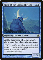 Magic the Gathering Card - Kami of the Crescent Moon - MTG Circle