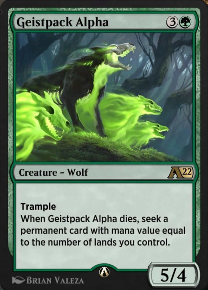 Magic the Gathering Card - Geistpack Alpha - MTG Circle