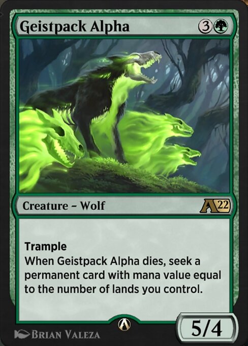 Magic the Gathering Card - Geistpack Alpha - MTG Circle