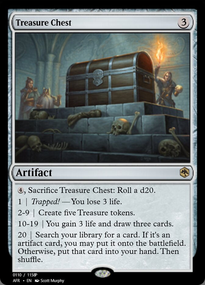 Magic the Gathering Card - Treasure Chest - MTG Circle