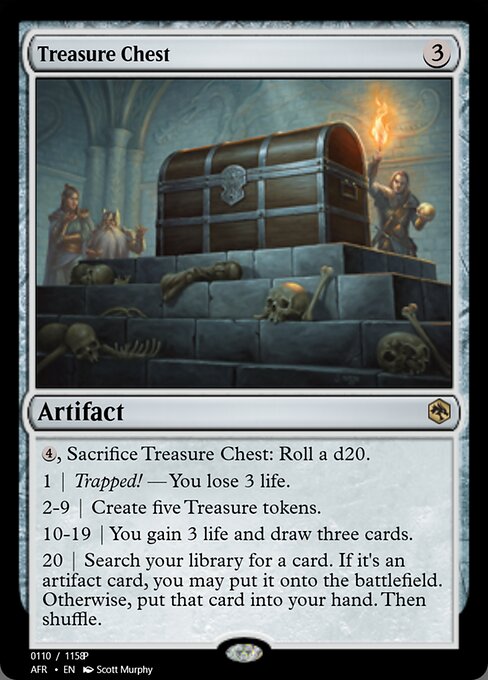 Magic the Gathering Card - Treasure Chest - MTG Circle