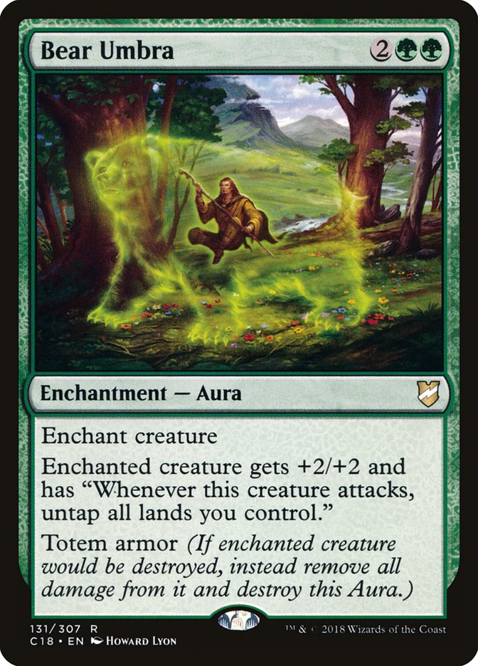 Magic the Gathering Card - Bear Umbra - MTG Circle
