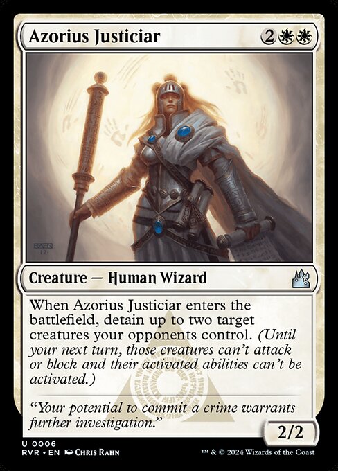 Magic the Gathering Card - Azorius Justiciar - MTG Circle