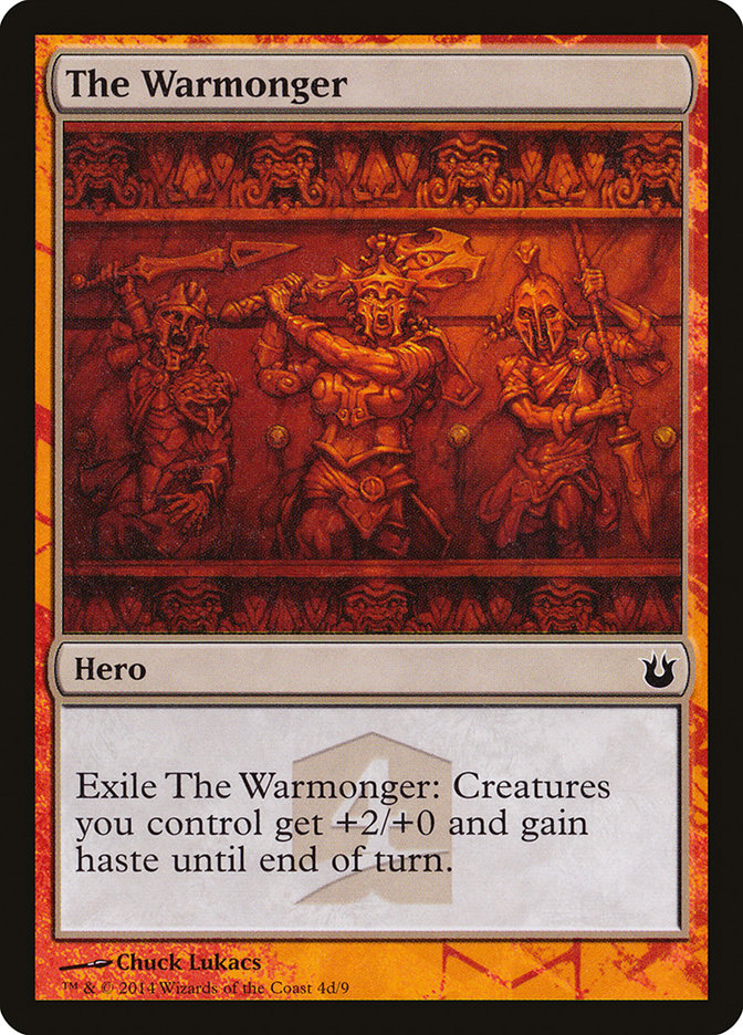 Magic the Gathering Card - The Warmonger - MTG Circle