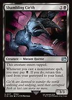 Magic the Gathering Card - Shambling Cie'th - MTG Circle