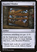 Magic the Gathering Card - Boarded Window - MTG Circle