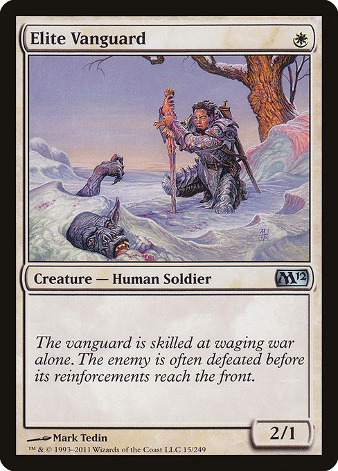 Magic the Gathering Card - Elite Vanguard - MTG Circle