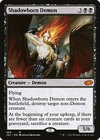 Magic the Gathering Card - Shadowborn Demon - MTG Circle