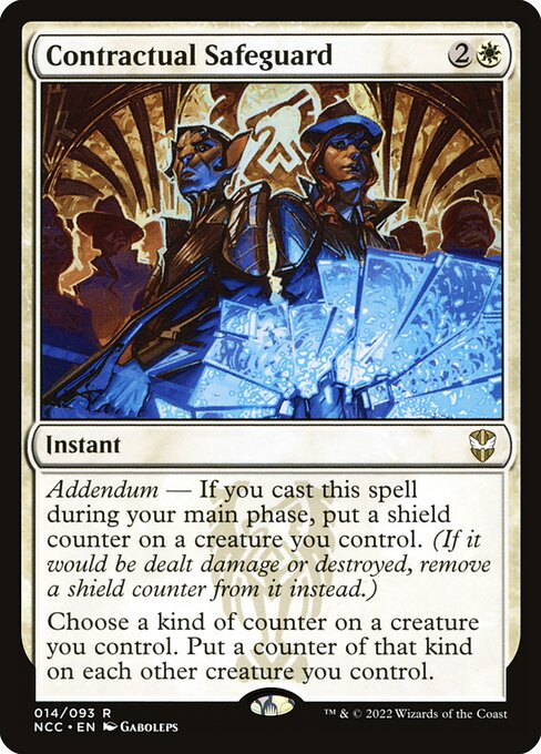 Magic the Gathering Card - Contractual Safeguard - MTG Circle