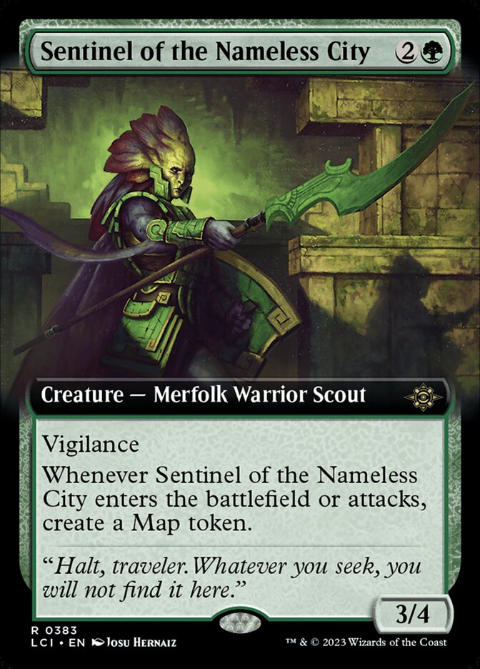 Magic the Gathering Card - Sentinel of the Nameless City - MTG Circle