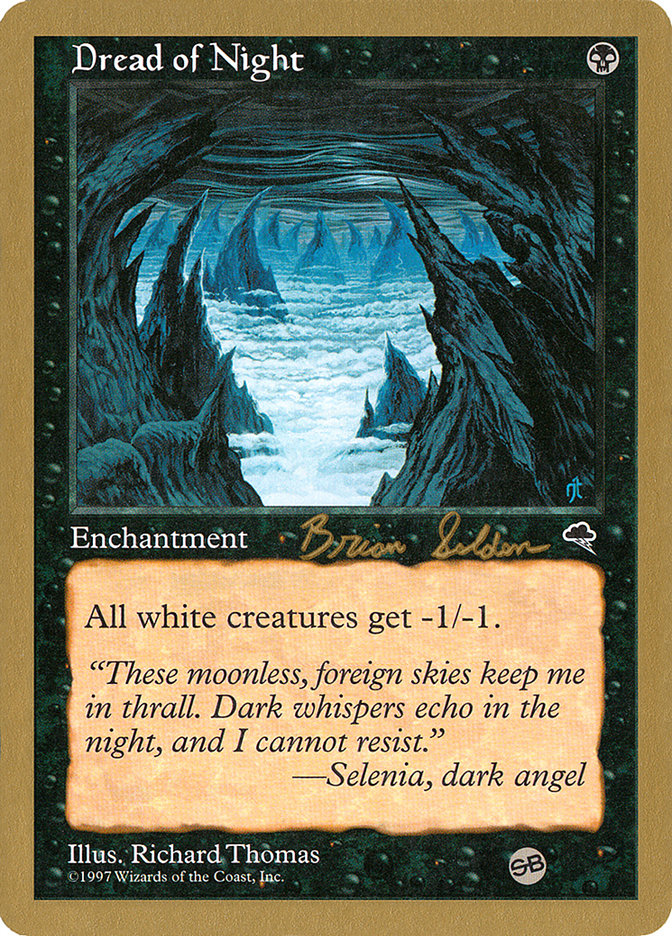 Magic the Gathering Card - Dread of Night - MTG Circle