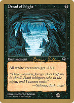 Magic the Gathering Card - Dread of Night - MTG Circle