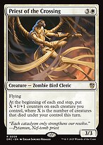 Magic the Gathering Card - Priest of the Crossing - MTG Circle