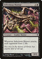 Magic the Gathering Card - Infectious Horror - MTG Circle