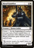 Magic the Gathering Card - Ritual Guardian - MTG Circle