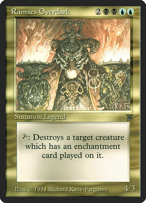 Magic the Gathering Card - Ramses Overdark - MTG Circle