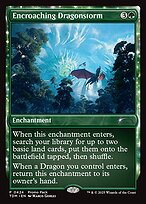 Magic the Gathering Card - Encroaching Dragonstorm - MTG Circle