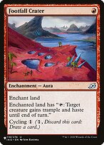 Magic the Gathering Card - Footfall Crater - MTG Circle