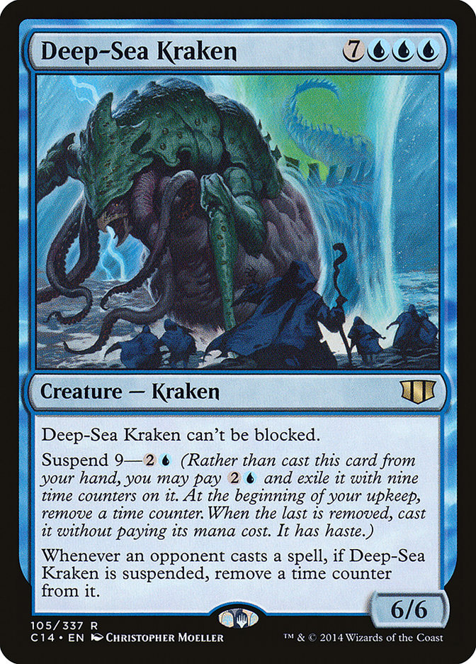 Magic the Gathering Card - Deep-Sea Kraken - MTG Circle