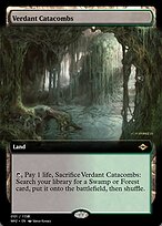 Magic the Gathering Card - Verdant Catacombs - MTG Circle