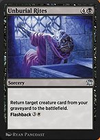 Magic the Gathering Card - Unburial Rites - MTG Circle