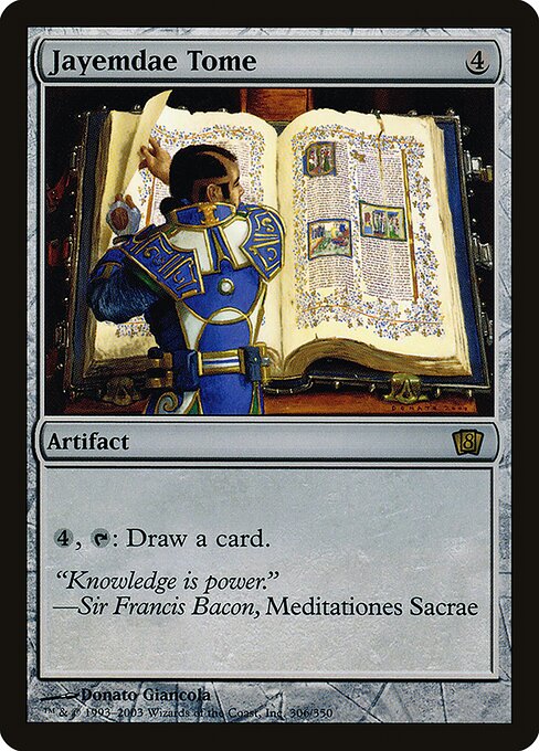 Magic the Gathering Card - Jayemdae Tome - MTG Circle
